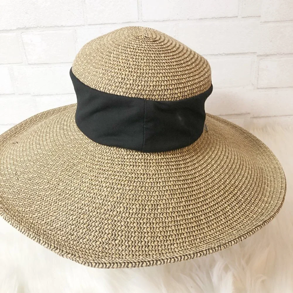 Sun N Sand Paper Braid Collapsible Crown Floppy 4